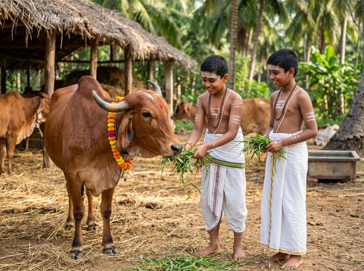 Sacred Gau Seva & Ghoshala Care