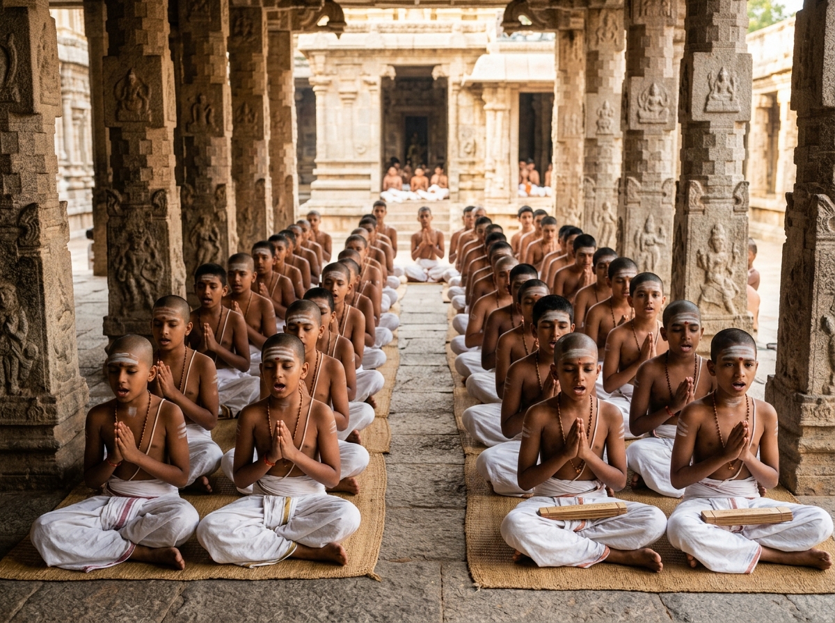 Vidyarthi Convocation & Group Chanting at Sri Kailasanatha Patashala